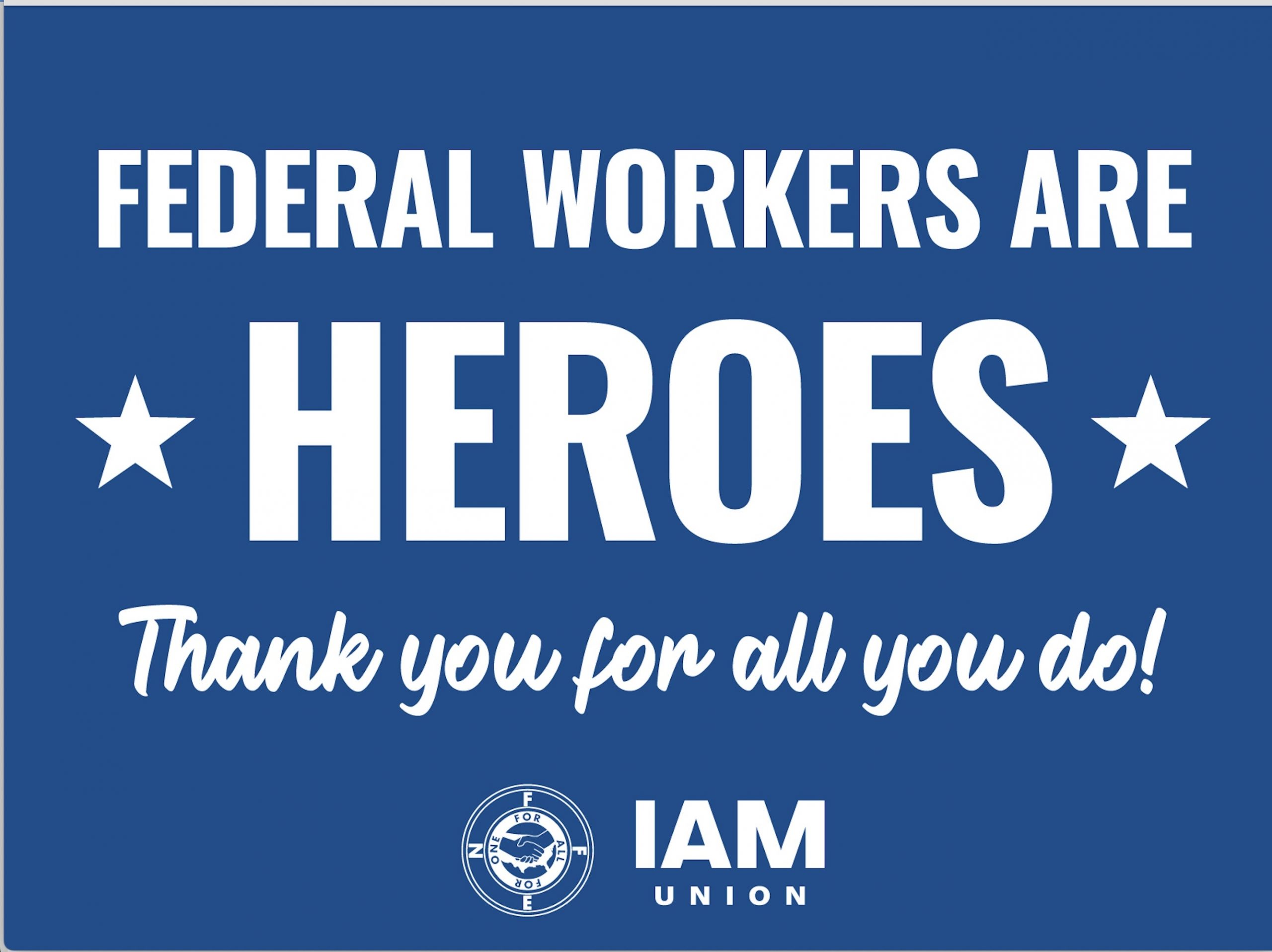 March 3: IAM Union, NFFE-IAM, Labor Allies to Celebrate Federal Workers Outside McPherson Square Metro Station